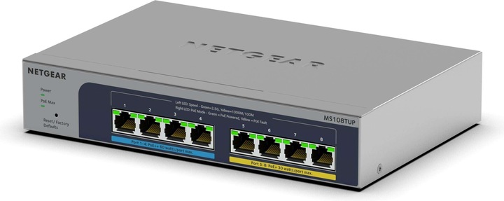 Produktbild Netgear MS108TUP - 1 year Insight Managed 8PT MG (8 Ports)