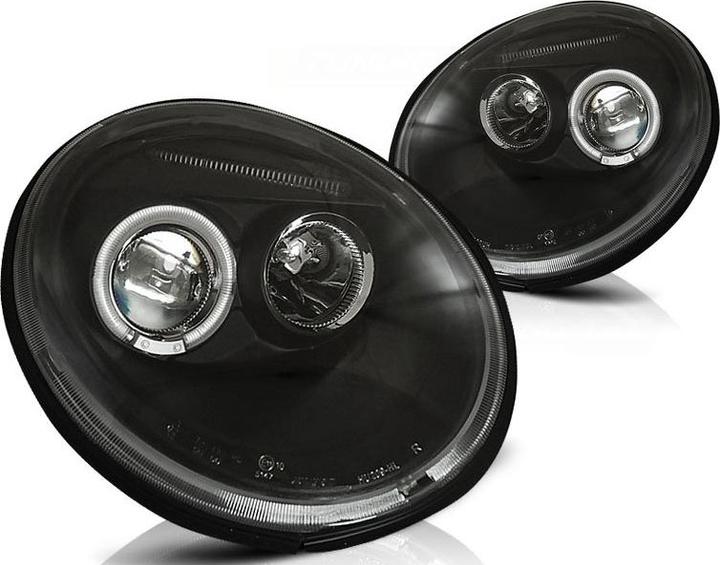 Actual product image Junyan VW New Beetle - Angel Eyes Headlights