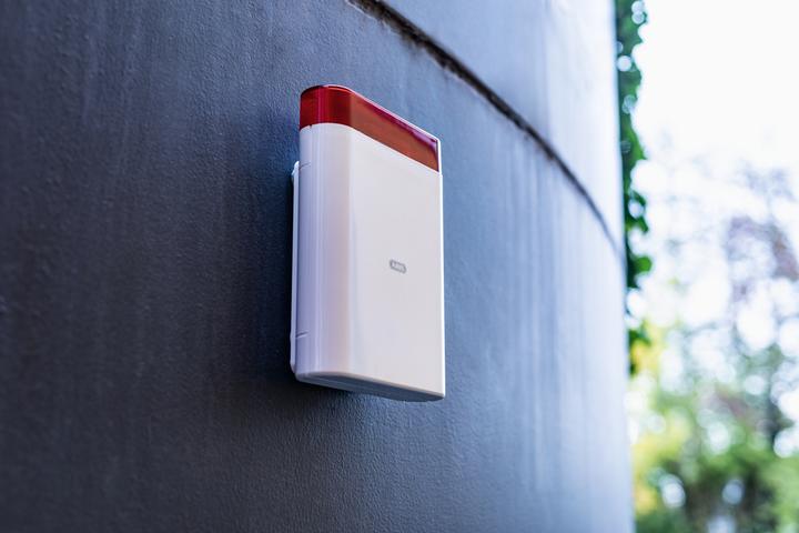Actual product image Abus Outdoor wire siren (blue)