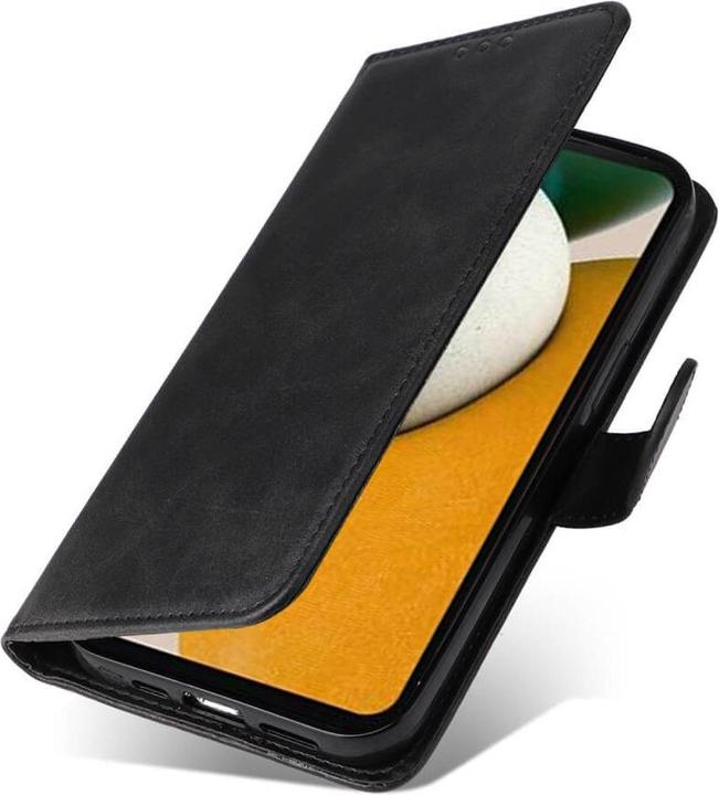 Produktbild Cover-Discount Galaxy A15 - Premium Handyhülle Etui schwarz (Samsung Galaxy A15)