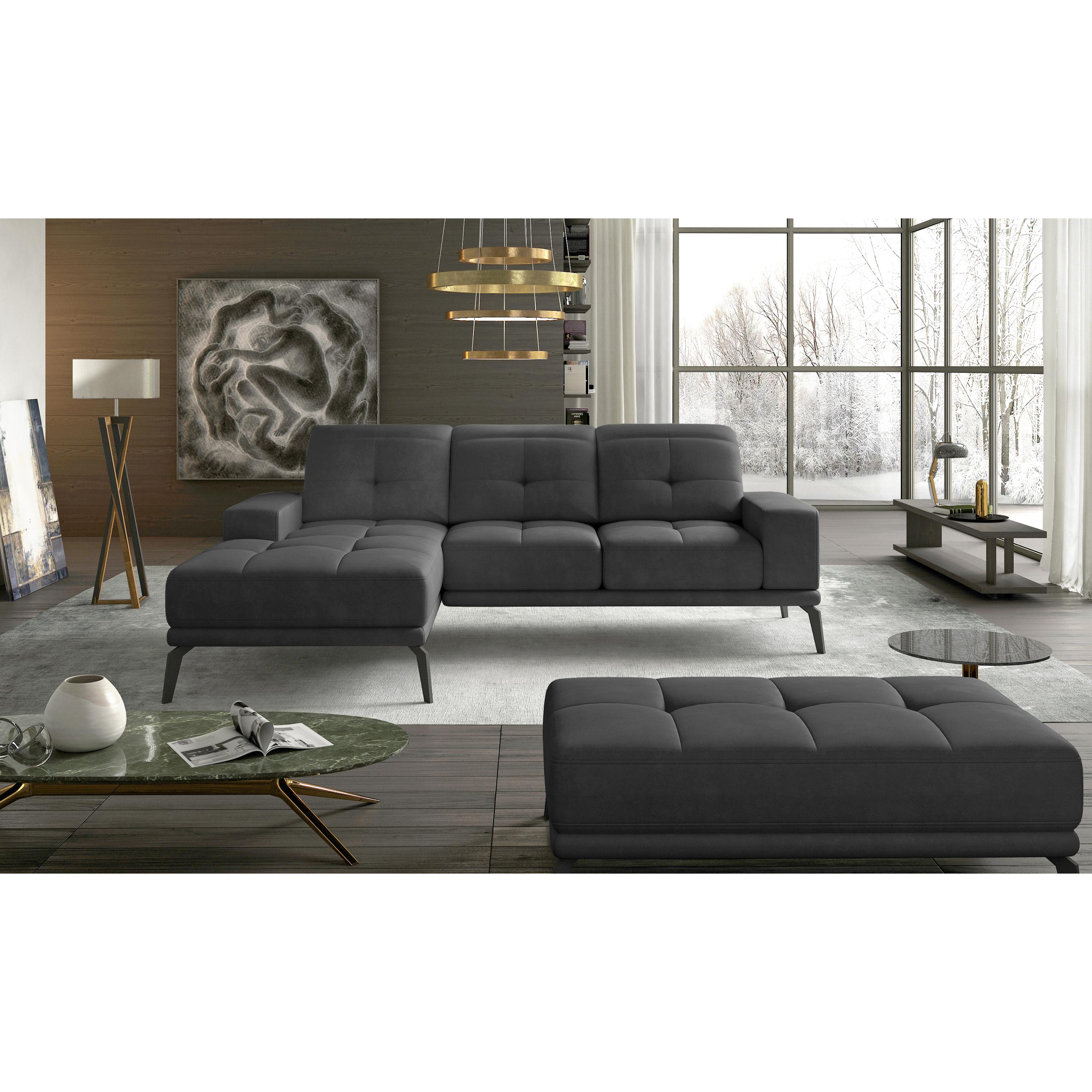 ELTAP, Sofa, Narożnik Torrense + Puf (Ecksofa, 4-Sitzer, Bettsofa)