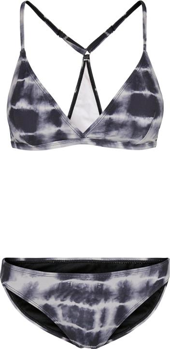 Actual product image Urban Classics Ladies Tie Dye Triangle Back Bikini - 15629 (L)