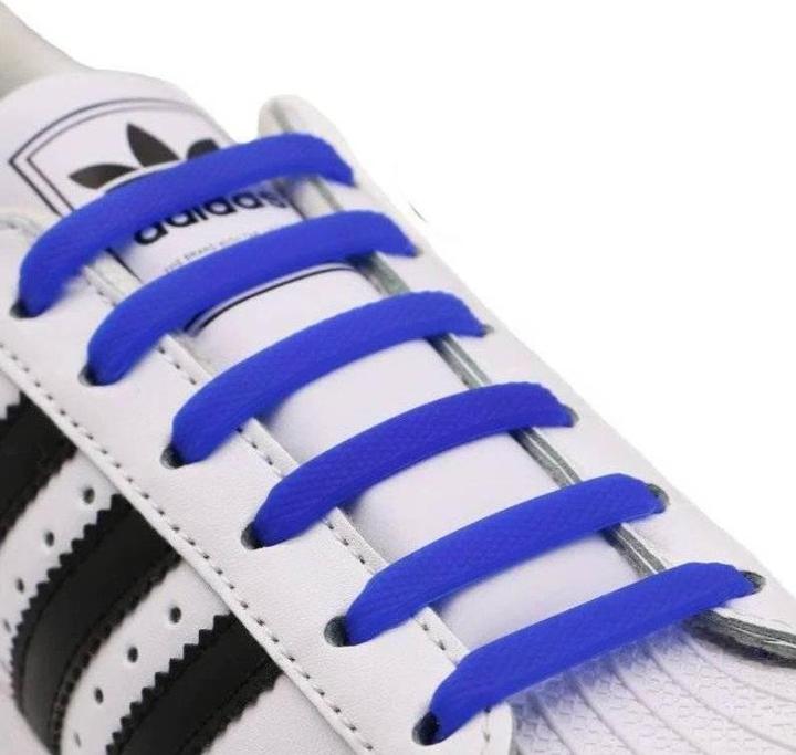 Produktbild JTI Elastische Schnürsenkel - blau 16 Stk