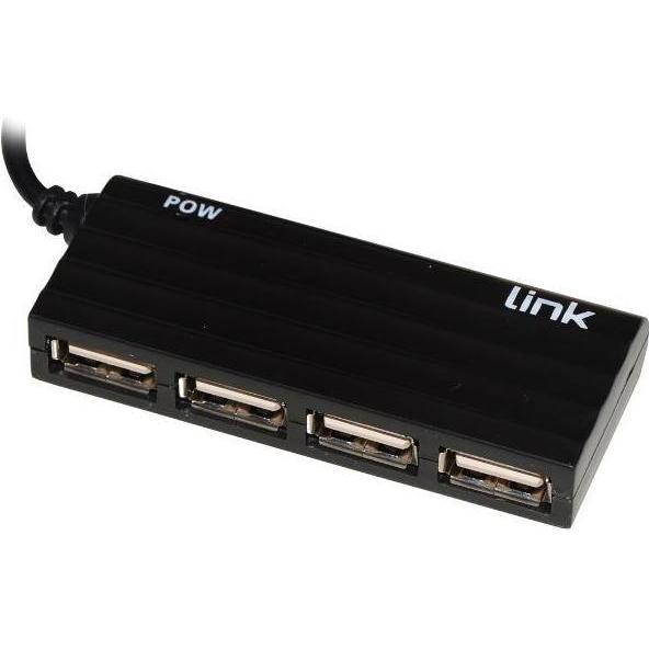 Link LKHUB204 Hub 4 Porte Usb (4 porte), Docking station + Hub USB
