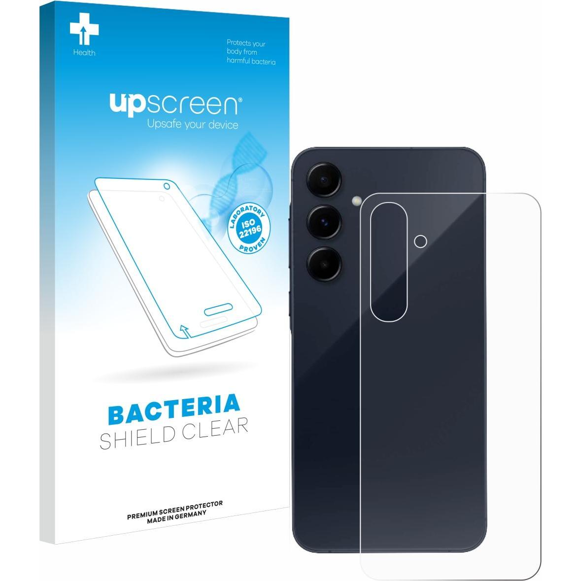 Thumbnail - upscreen Schutzfolie Displayschutz Displayschutzfolie Folie Klar antibakteriell (1 Stück, Samsung Galaxy A55), Smartphon...