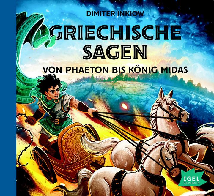 Productafbeelding Griekse legenden II - Van Phaeton tot koning Midas (Dimiter Inkiov, Max Meinzold, Peter Kaempfe, Ralf Kiwit, Susanne Inkiow, Duits)