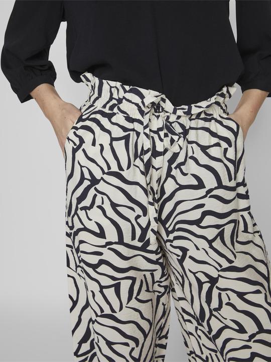 Actual product image Vila Patterned High Waist Trousers (Frequency band 38 (2600 MHz))