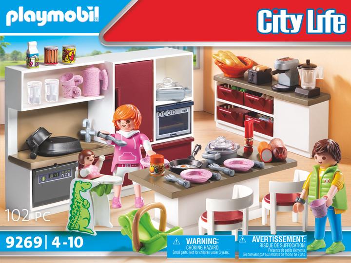 Actual product image Playmobil Large family kitchen (9269, Playmobil City Life)