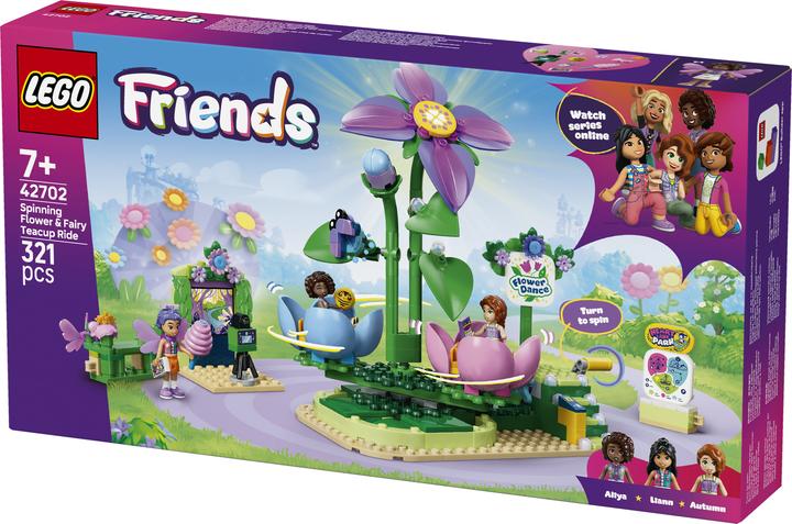 Produktbild LEGO Feentassen-Karussell mit Blumendeko (42702, LEGO Friends)