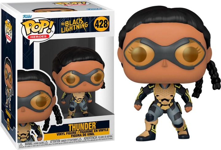 Actual product image Funko Pop! Black Lightning Heroes : Thunder (428)
