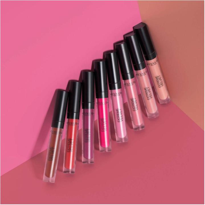 Actual product image Mesauda Lips - Extreme Velvet Matt Liquid Lipstick Sunday Morning 201 (201 Sunday Morning)