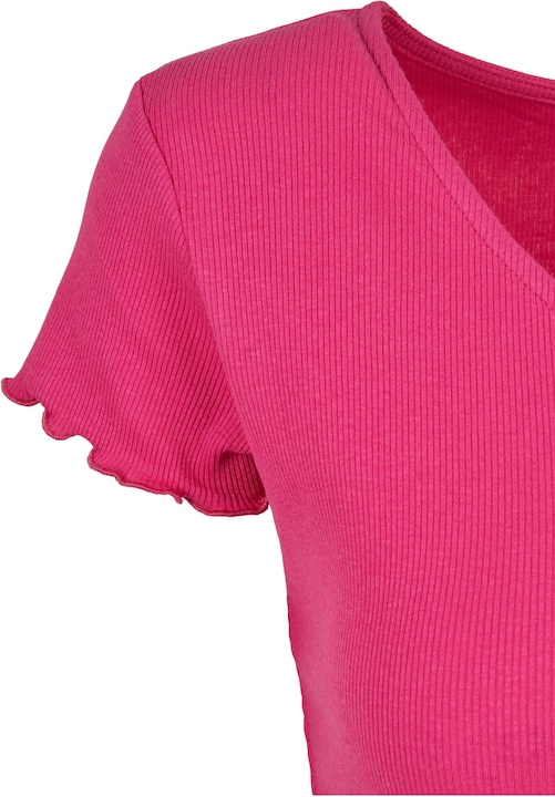 Immagine prodotto Urban Classics Maglietta da donna a costine con bottoni - 12114 (XXL)