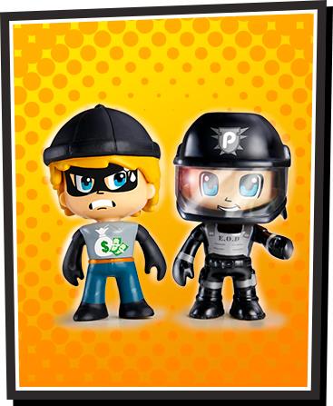 Produktbild EPEE PinyPon Actionfigur – Polizeiwagen-Set (FPP16060)