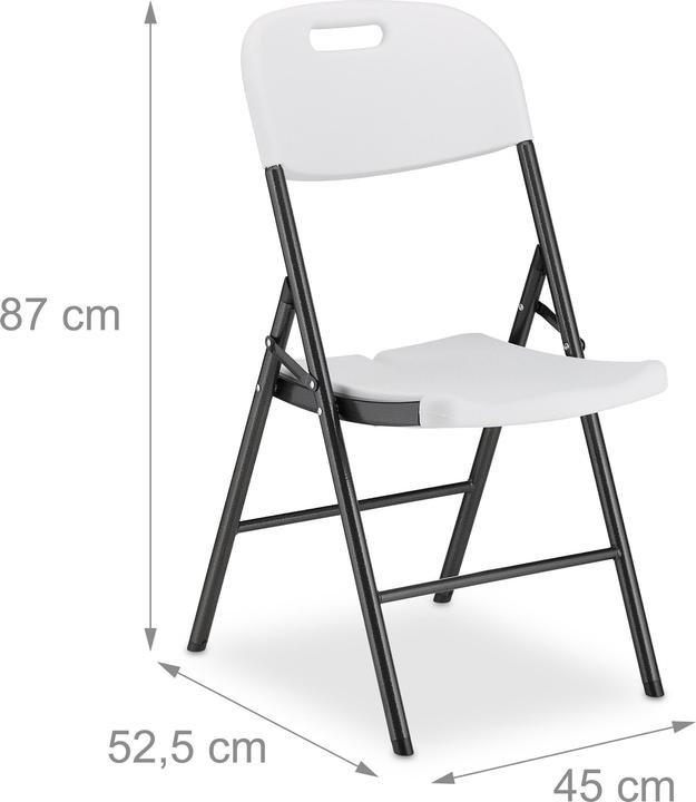 Immagine prodotto Relaxdays 2x sedia pieghevole