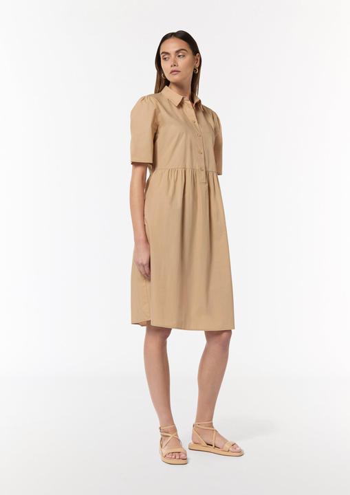 Image du produit Comma Kleid Baumwollkleid mit Hemdkragen (42)