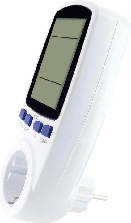 Produktbild Schwaiger Energiekostenmessgerät mit Display, weiss