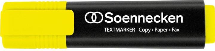 Image du produit Soennecken Surligneur Largeur de trait : 2-5 mm Couleur de l'encre : jaune (1x)