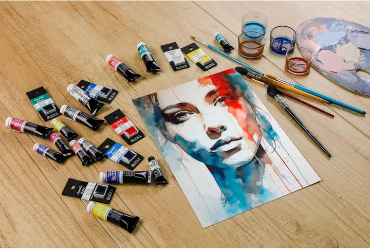 Image du produit BlockX Aquarelle extra-fine demi-godet - Vert (Vert)