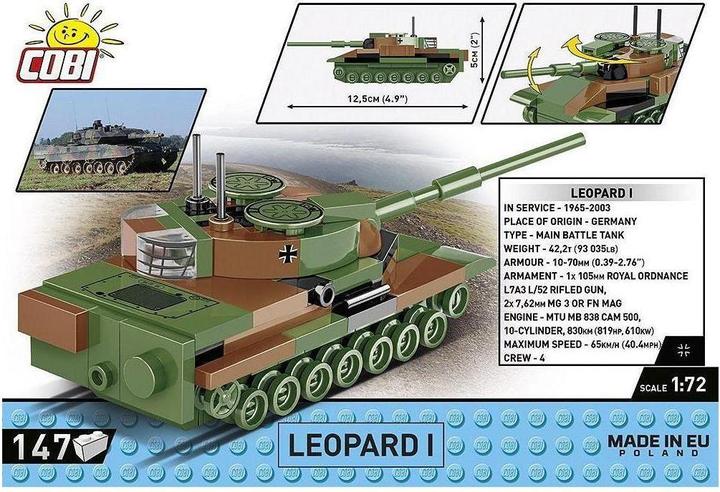 Produktbild Cobi H.C. Armed Forces Leopard I 1:72