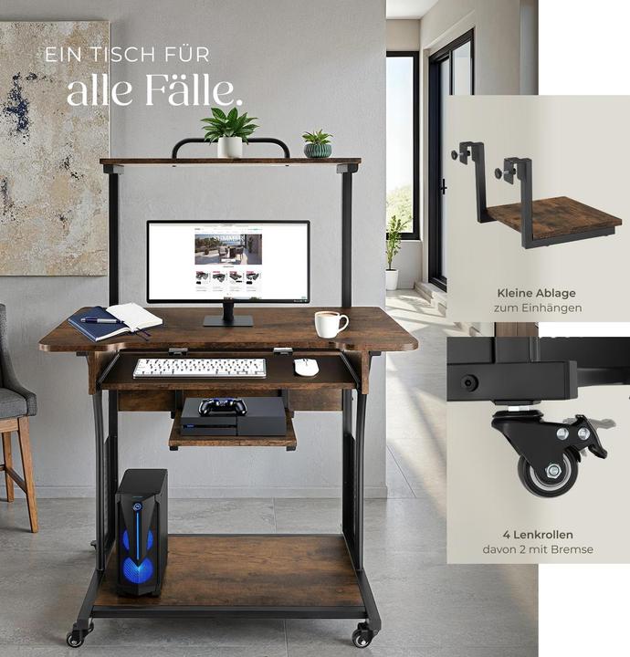 Actual product image tectake Fife (80 x 65.50 x 130.50 cm)