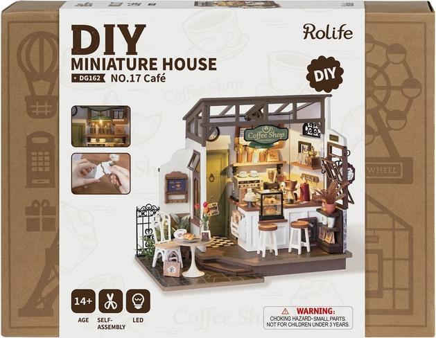 Produktbild Robotime Slow Life Café No.17 - Diorama