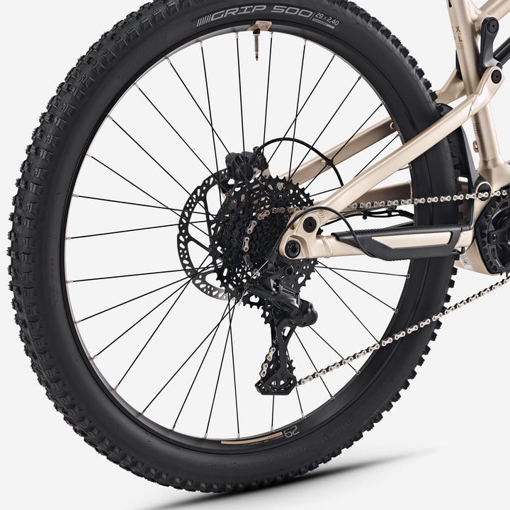 Actual product image Rockrider E-mountainbike 29 inch E-Expl 520 S yellow