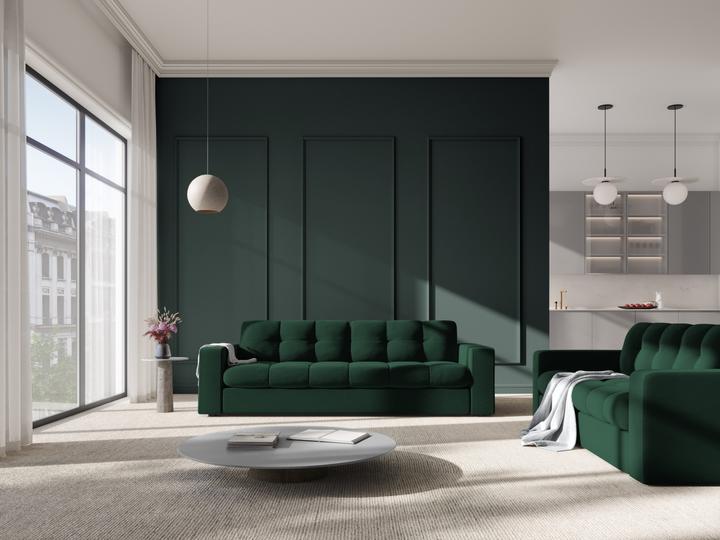 Image du produit CXL by Christian Lacroix Canapé Velours, "Yohan", 2 Places, 162x90x72 Fabriqué en Europe (2 places)