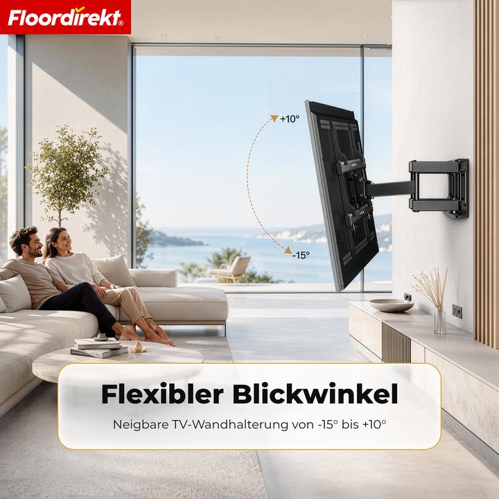 Produktbild Floordirekt TV Wandhalterung (Wand, 50 kg, 37" - 75")