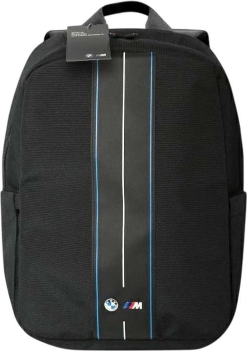 Produktbild BMW Backpack BMBP15COMPVSKL 16" Black Nylon Blue Stripe (16")