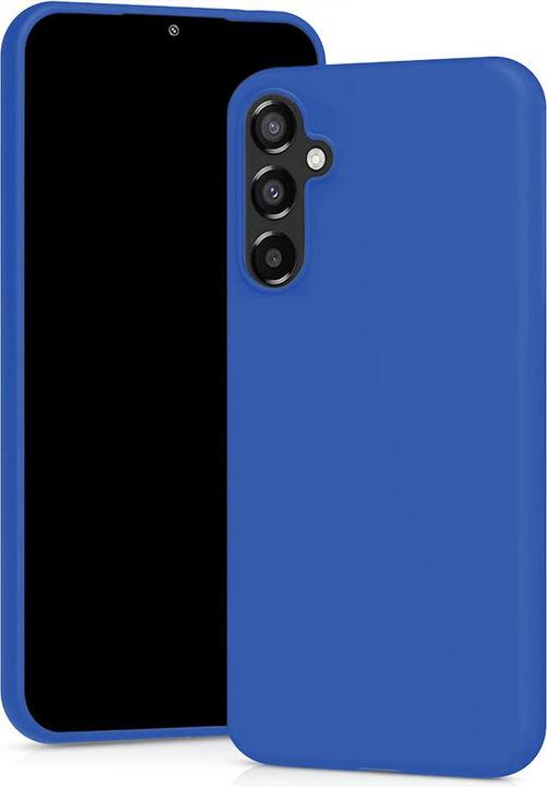 Actual product image Beline Silicone case Samsung S24 FE niebieski/blue (Samsung Galaxy S24 FE)