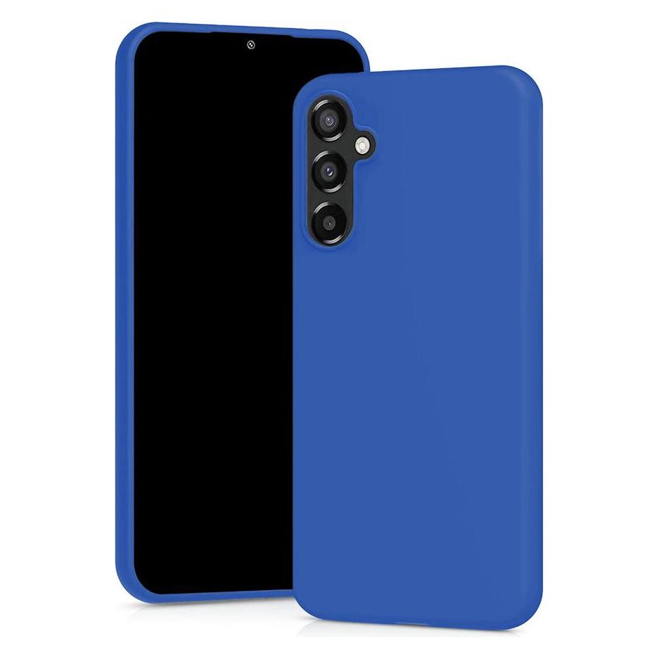Beline Siliconen hoesje Samsung S24 FE niebieski/blauw (Samsung Galaxy S24 FE), Smartphonehoes, Blauw