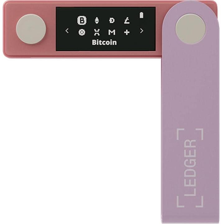 Actual product image Ledger Nano X - Pastel Pink (Bitcoin, Others, Ethereum Classic)