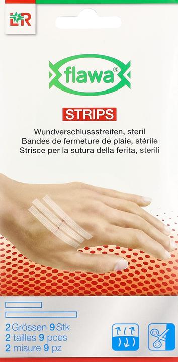 Produktbild Flawa STRIPS Wundverschlussstreif 2 Gr 9 (9 x)