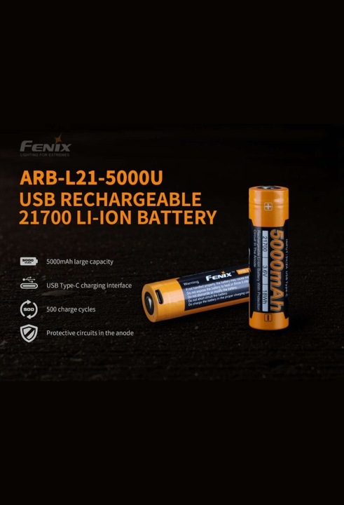 Immagine prodotto Fenix Batteria ARB-L21-5000U