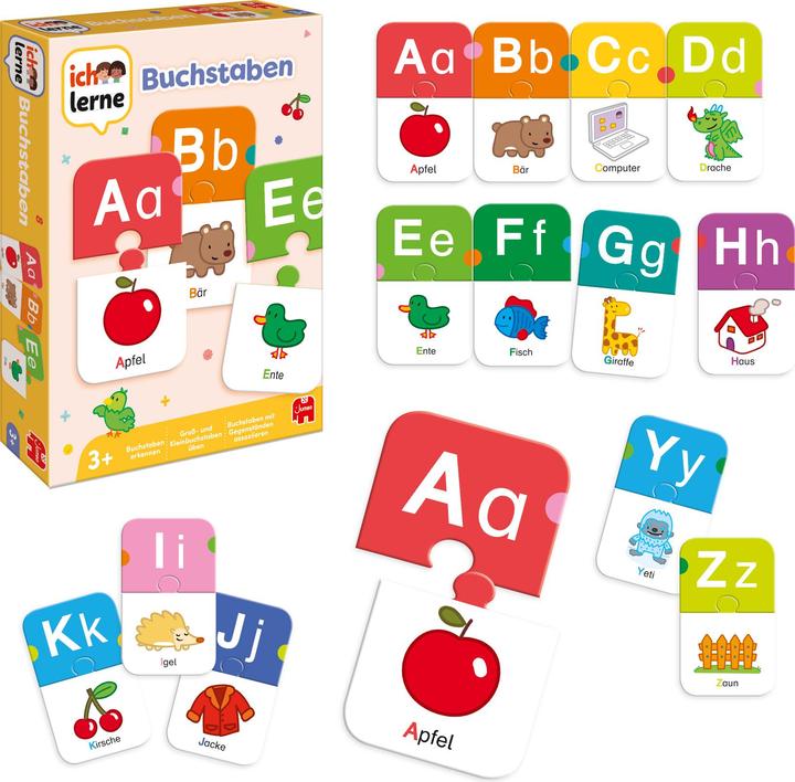 Actual product image Jumbo I learn letters (German, 2 - 5 years)