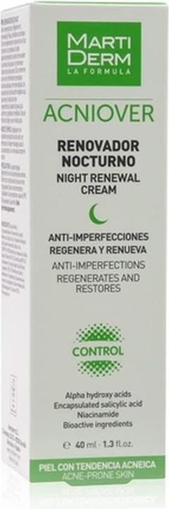 Produktbild Martiderm Acniover Renovador Nocturno 40 ml (40 ml)