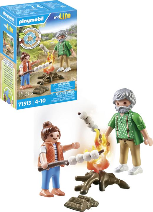 Image du produit Playmobil Feu de camp avec guimauves (71513, Playmobil Ma vie)