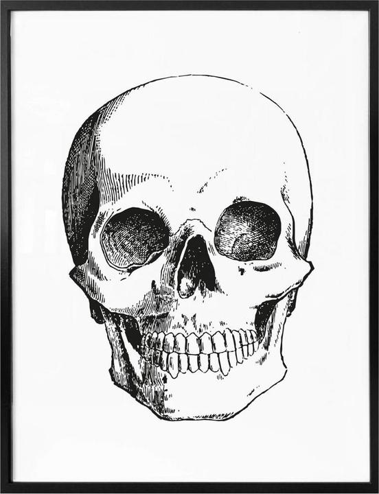 Produktbild Trenddeko Human Skull (80 x 60 cm)