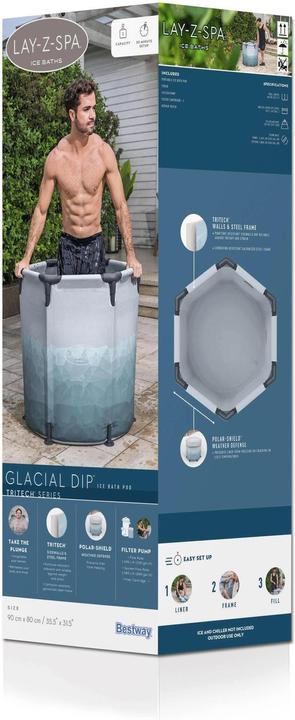 Image du produit Bestway Lay-Z-Spa Glacial dip Ice bath pod 90x80 (90 x 80 cm)