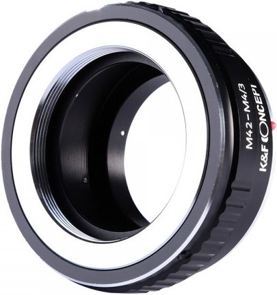 Actual product image K&F Concept Lens adapter for Panasonic Olympus Micro M4/3 mount