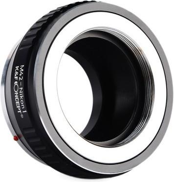 Image du produit K&F Concept Adaptateur d'objectif pour Nikon1 Series mount