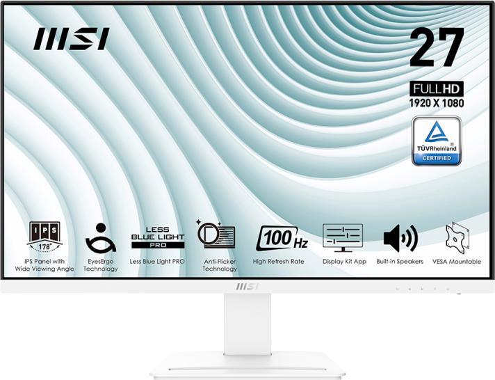 Productafbeelding MSI Pro MP273AWDE (1920 x 1080 Pixels, 27")