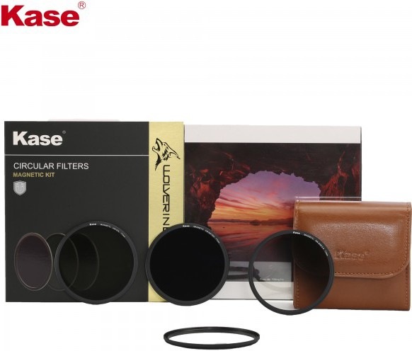 Actual product image Kase magnetic Filters Professional Kit (72 mm, Polarizing filter, Neutral density filter)