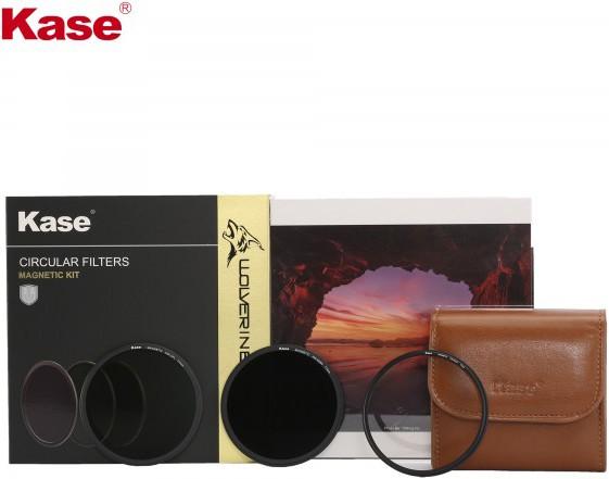 Produktbild Kase magnetische Filters Entry Level Kit (82 mm, ND- / Graufilter, Polarisationsfilter)
