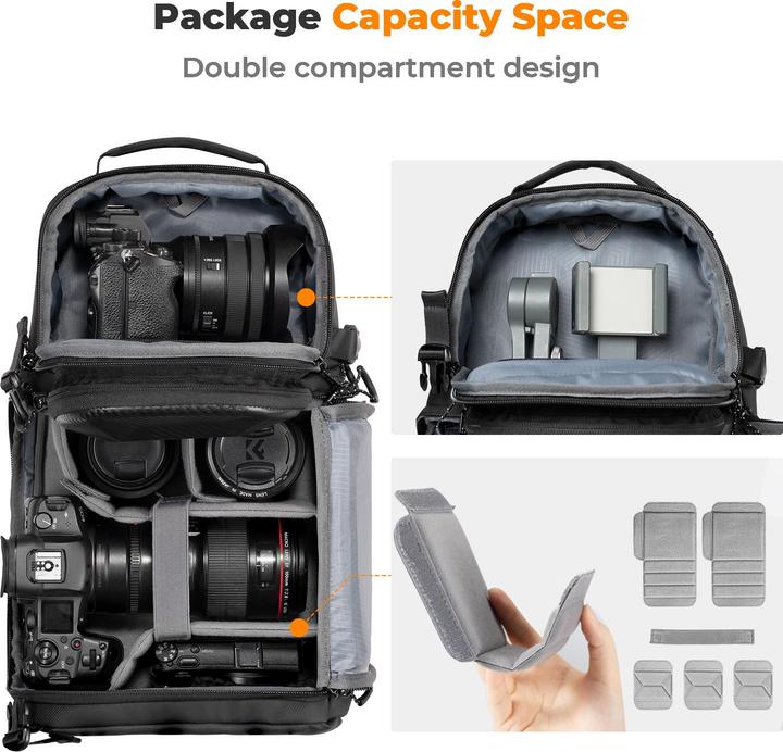 Actual product image K&F Concept Urban Wander 02 (Camera shoulder bag, 10 l)