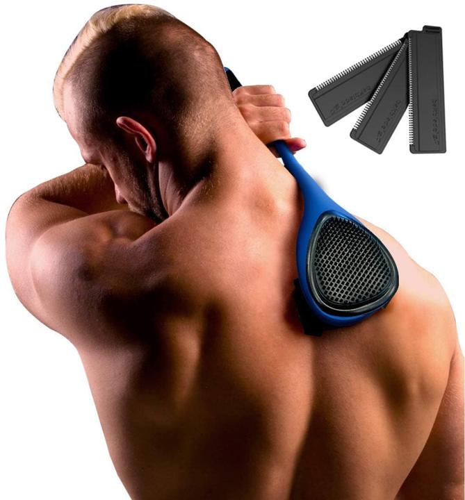 Actual product image baKblade Ergonomischer Rückenrasierer 2.0 Elite mit Ersatzklingen