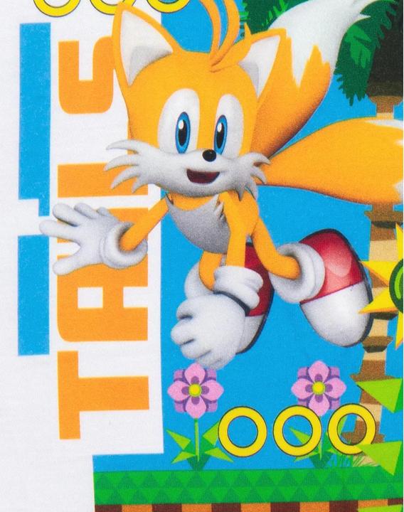Produktbild Sonic The Hedgehog ChildrensKids Tails Kurzarm TShirt (104)