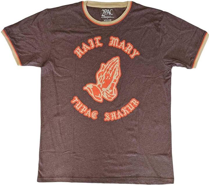 Produktbild Tupac Shakur Hail Mary TShirt RingerStil (S)
