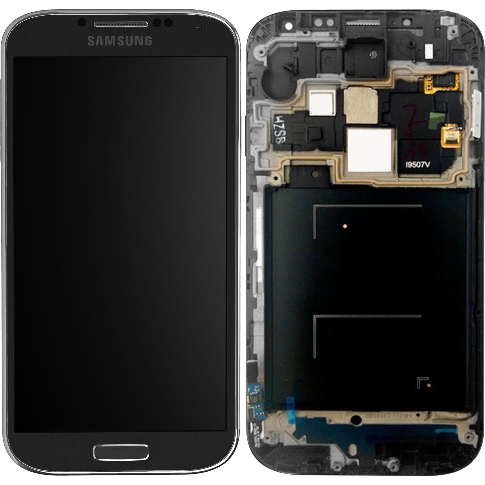 Clappio Ersatzdisplay (Display, Galaxy S4), Mobilgerät Ersatzteile, Schwarz