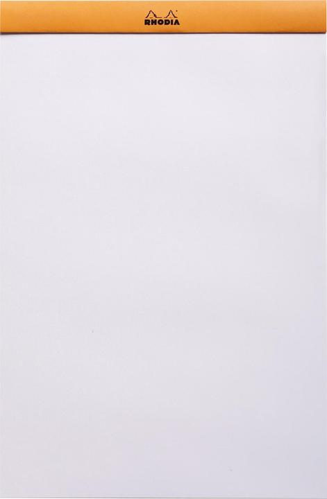 Image du produit Rhodia Blocs agrafés 80 g Basics (A4+, Blanc, Couverture souple)